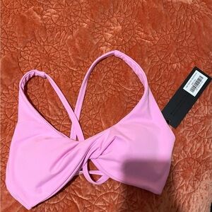 White Fox Boutique Pink Sports Bra